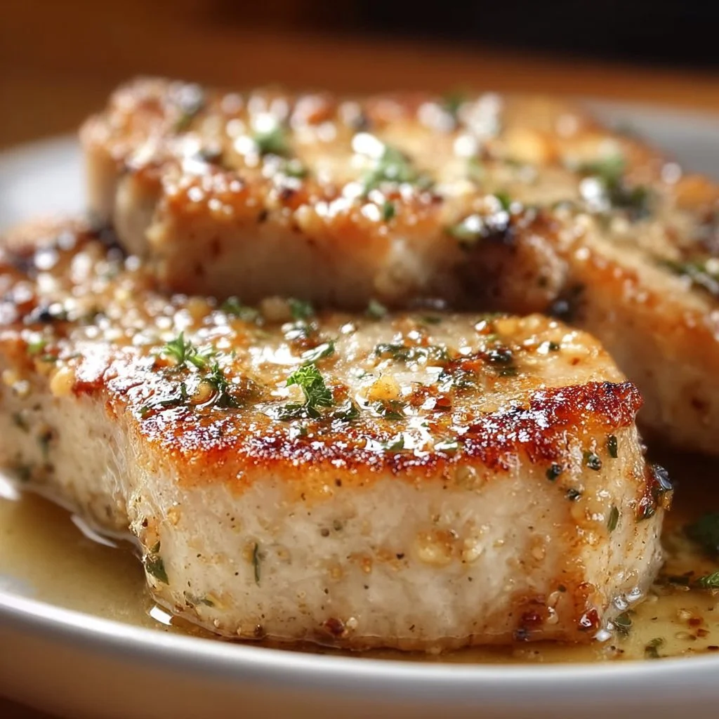 Baked Garlic Parmesan Pork Chops