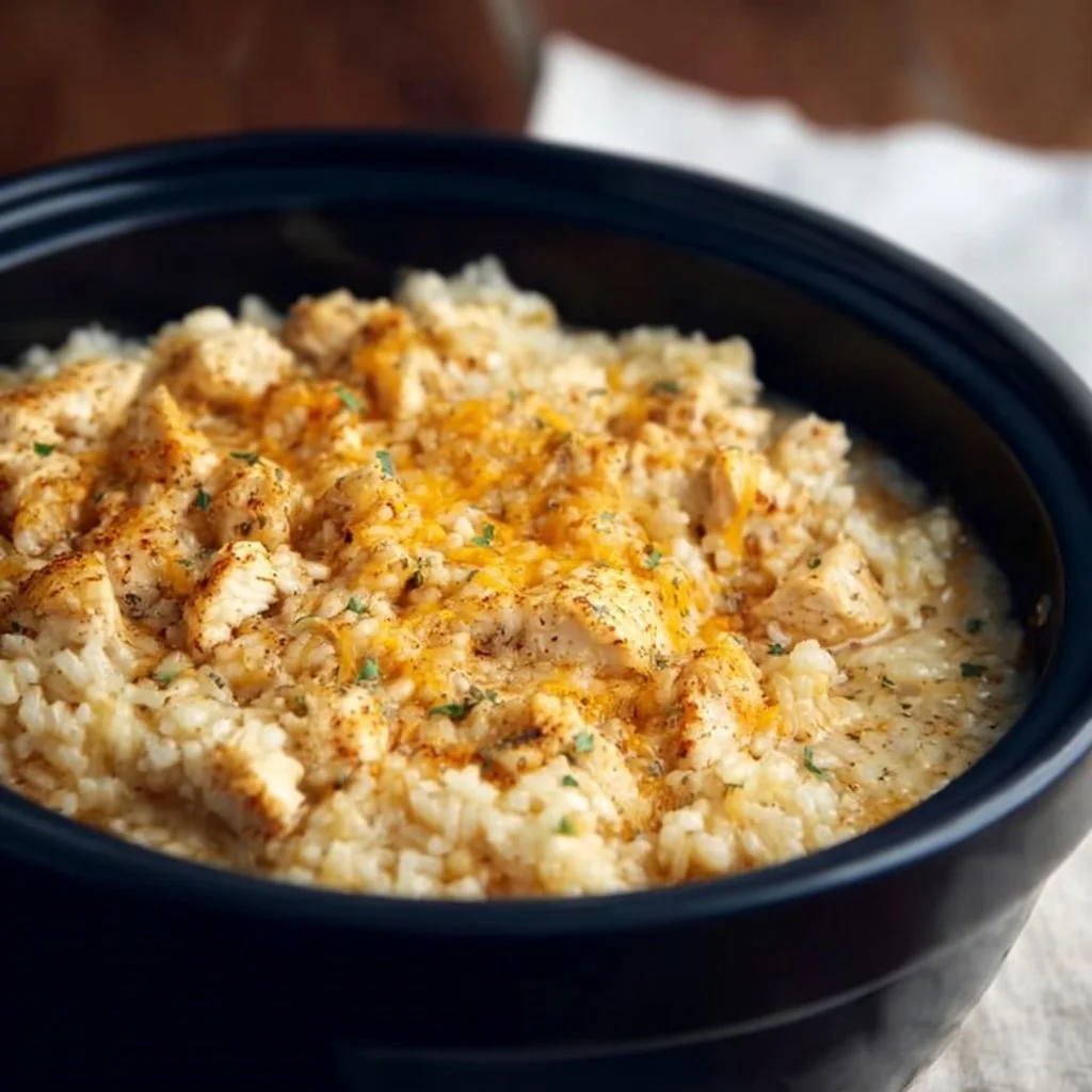 Crock Pot Chicken and Rice