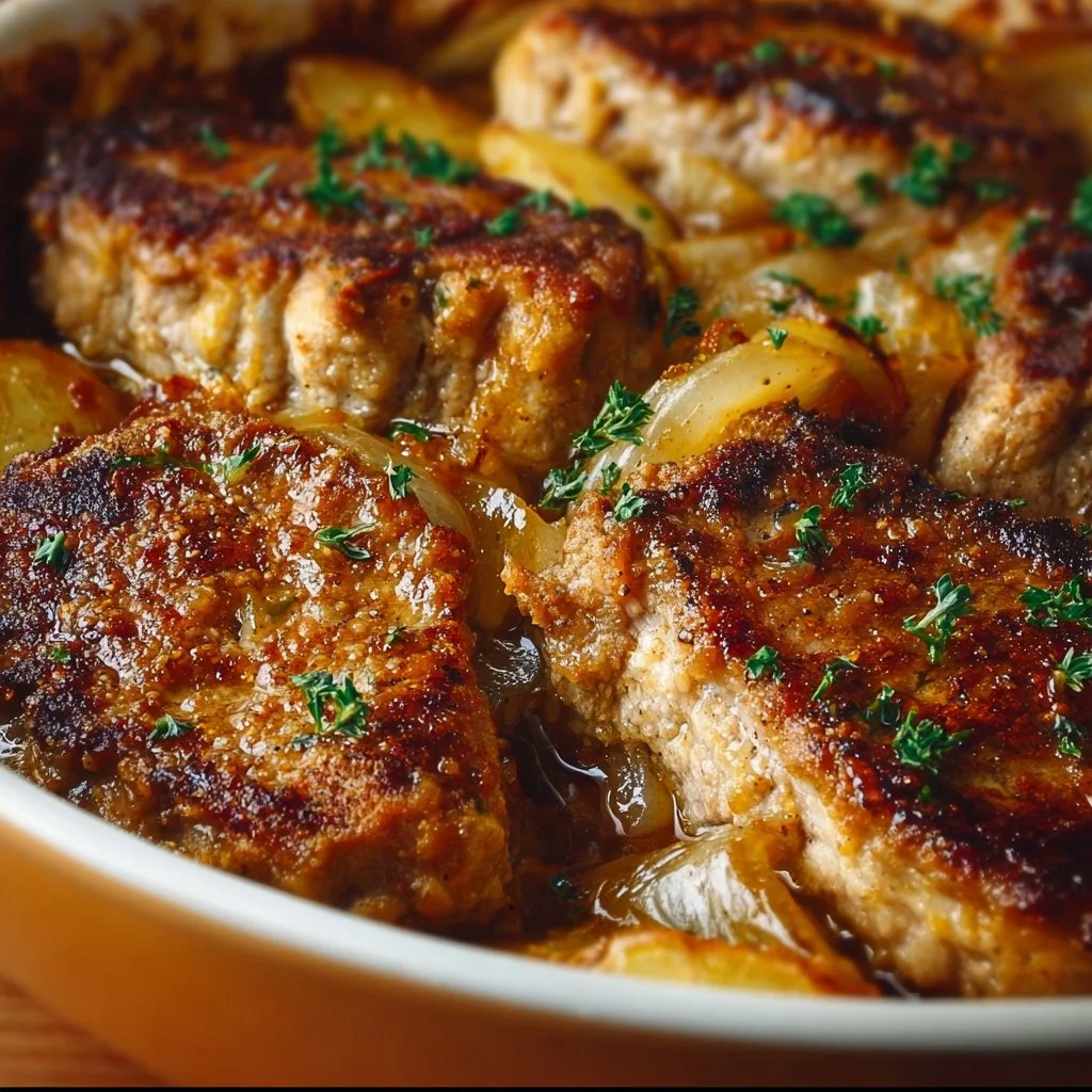Old Fashioned Pork Chop Casserole