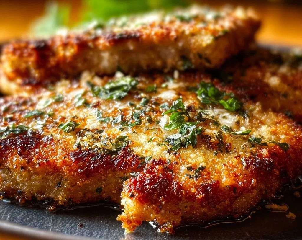 Parmesan Baked Pork Chops