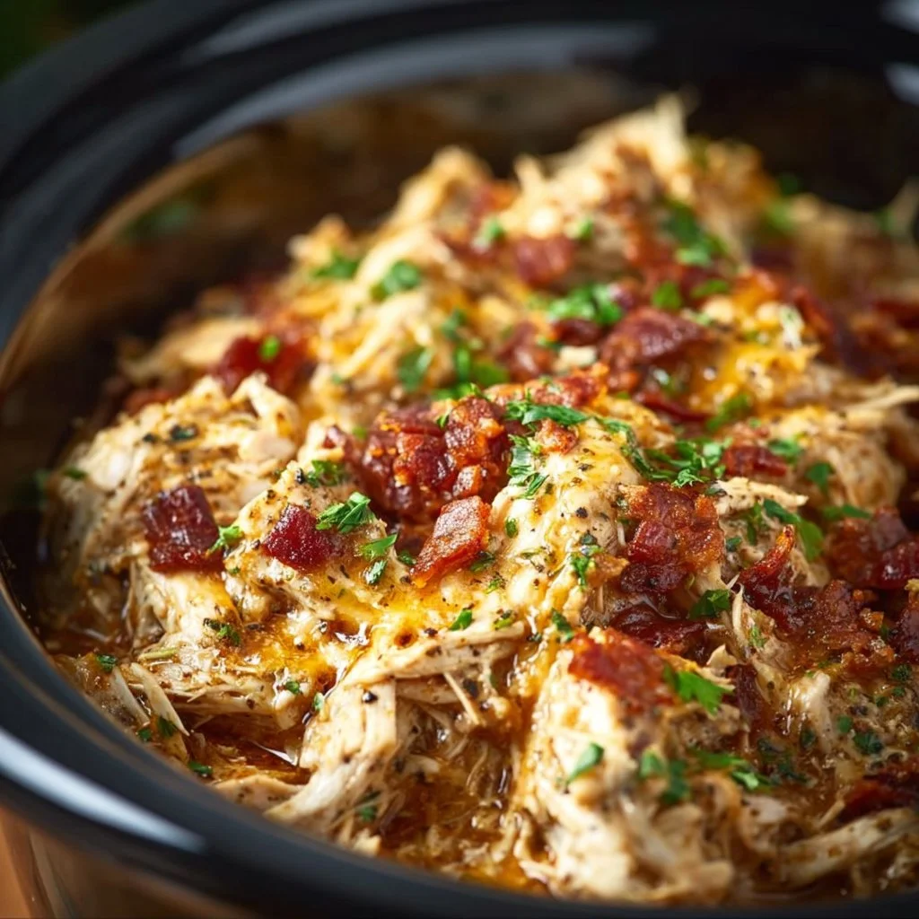 Slow Cooker Crack Chicken