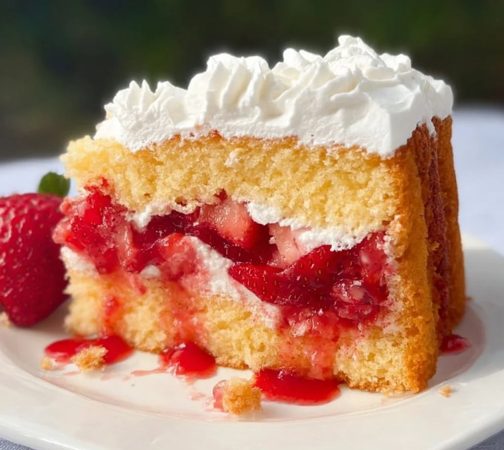 Strawberry Shortcake (with Pound Cake)