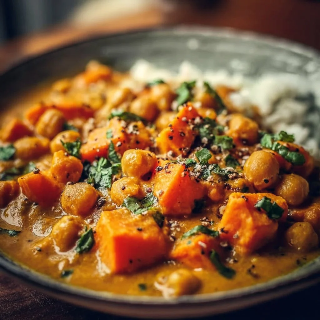 Sweet Potato and Chickpea Curry